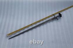 Old antique vintage Mughal Rajput firangi /kirch wootz blade suryavansi hilt