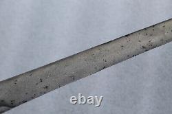 Old antique vintage Mughal Rajput firangi /kirch wootz blade suryavansi hilt