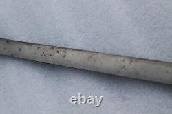 Old antique vintage Mughal Rajput firangi /kirch wootz blade suryavansi hilt