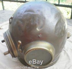 Old vintage English HEINKE Pearlier Diving Helmet, about 1900