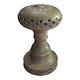 Original 1850's Old Antique Vintage Very Rare Brass Footrest / Diya, Collectible