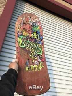 Original Old School Sims Kevin Staab Skateboard Vintage Pirate Deck