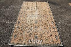 Oushak Rugs, Turkish Rug, Vintage Rug, Wool Rugs, 4.9x8.2 ft Large Rug, Old Rug