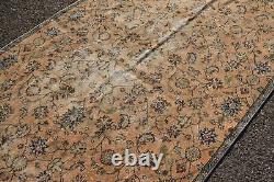 Oushak Rugs, Turkish Rug, Vintage Rug, Wool Rugs, 4.9x8.2 ft Large Rug, Old Rug