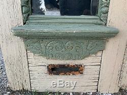 Pair Antique Double Entrance Doors 19x84 Shabby Vtg Chic Old Display 71-20J