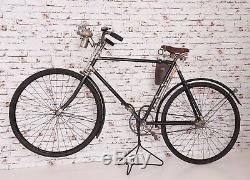 RAR antique vintage bicycle pre war BSA 1909 Nickel England Oldtimer Fahrrad