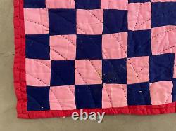 RARE Antique Old Vintage African Americana Black Folk Art Quilt, Gee's Bend