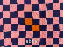 RARE Antique Old Vintage African Americana Black Folk Art Quilt, Gee's Bend