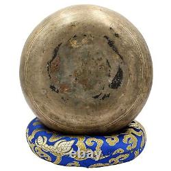 Rare 80 Years Old Antique Hand Beaten Singing Bowl Bronze Tibetan Vintage Nepal