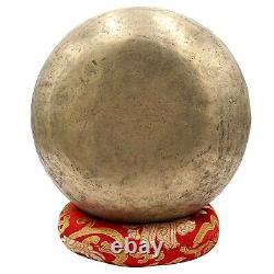 Rare 80 Years Old Antique Hand Kopre Singing Bowl 7 Metals Tibetan Vintage Nepal