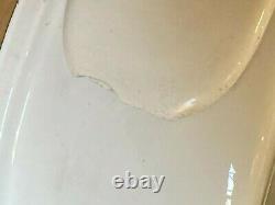 Rare Complete White Antique Pillbox Toilet Tank Bowl Lid Old Vtg Bath 664-20E