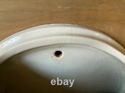 Rare Complete White Antique Pillbox Toilet Tank Bowl Lid Old Vtg Bath 664-20E