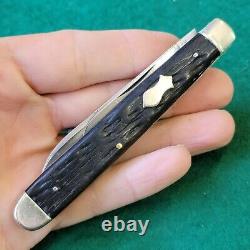 Rare Old Vintage Antique Waterville Slim Jack Trapper Folding Pocket Knife