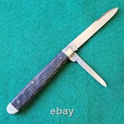 Rare Old Vintage Antique Waterville Slim Jack Trapper Folding Pocket Knife