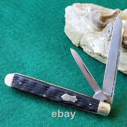 Rare Old Vintage Antique Waterville Slim Jack Trapper Folding Pocket Knife