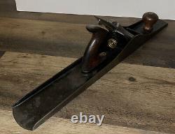 Rare STANLEY Antique No. 7 Vintage Hand Plane Smooth Bottom / No Pat'd. OLD