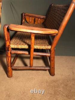 SIX PIECE OLD HICKORY FURNITURE SET FROM MARTINSVILLE, INDIANA circa pre 1950