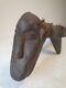 Senufo Wood Syon Horse Headrest. Old, Used. Fine Patina. 95cm. Ivory Coast