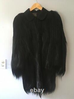 Stunning Old Hollywood Fur Coat By Gold Coast Monkey Authentic 1930s Vintage