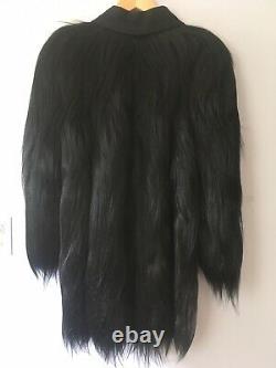 Stunning Old Hollywood Fur Coat By Gold Coast Monkey Authentic 1930s Vintage