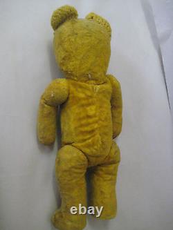 The Cutest Old Vintage Antique Teddy Bear Europe 35cm jointed limbs straw-filled