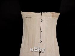 Thompsons Edwardian Tall Corset For Dress W Lacing Rear Old Stock