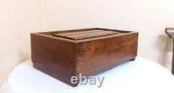 Traditional Indian Masala / Cash Wooden Box Made of Teakwood Antique Vintage Old