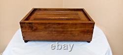 Traditional Indian Masala / Cash Wooden Box Made of Teakwood Antique Vintage Old