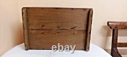 Traditional Indian Masala / Cash Wooden Box Made of Teakwood Antique Vintage Old