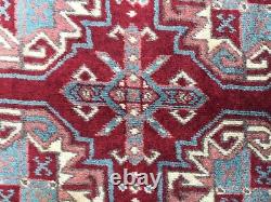 Turkish Vintage double sided Rug vegetable dye 175x132cm Persian Tribal boho old