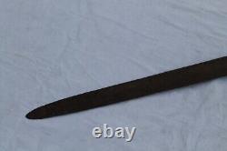 V. V rare old antique vintage Mughal Rajput Maratha India firangi khanda kirch