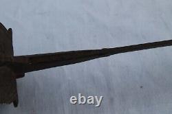 V. V rare old antique vintage Mughal Rajput Maratha India firangi khanda kirch