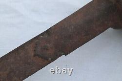 V. V rare old antique vintage Mughal Rajput Maratha India firangi khanda kirch