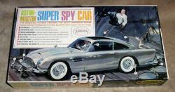 VINTAGE 55 year old AURORA Aston Martin 007 Super Spy car 100% & unbuilt