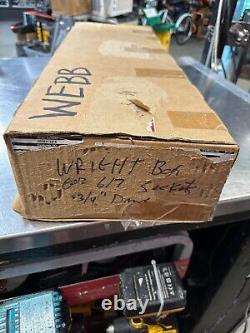VINTAGE WRIGHT MODEL 617 METAL CASE FOR 17pc SOCKET SET NEW OLD STOCK USA MADE