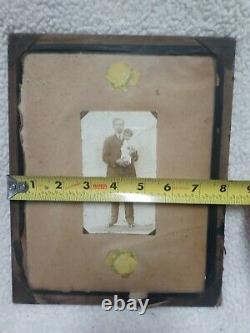Very Vintage/Antique Photo African American Man & Baby Old Timey Nicely Dressed