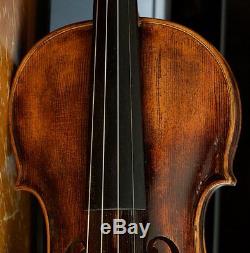 Very old labelled Vintage violin Carlo Bergonzi Geige