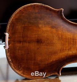 Very old labelled Vintage violin Carlo Giuseppe Testore Geige