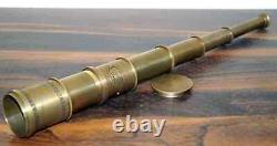 Vintage 18 inch Old Antique Victorian Marine Telescope Telescope in