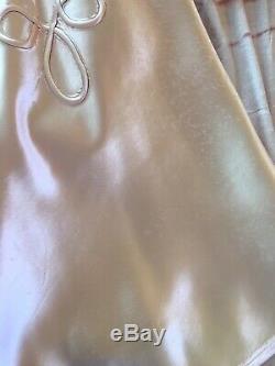 Vintage 1930's Satin Evening Gown I Magnin Haute Contour Old Hollywood