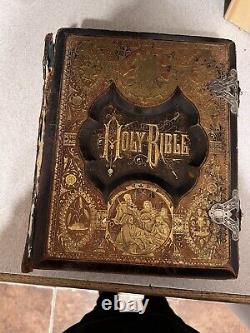 Vintage Antique 1880 Holy Bible (Old & New Versions of New Testaments)