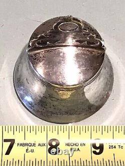 Vintage Antique GWD Graff Washbourne&Dunn NY Sterling Silver Hand Call Bell Old