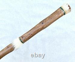 Vintage Antique Native Americans Indians Decorated Weapon Tomahawk War Club Old
