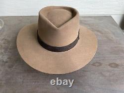 Vintage Antique Rugged Old West Cowboy Hat 7 1/8 Clint Eastwood Yellowstone 1883