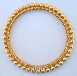 Vintage Antique Tribal Old 22 Ct Gold Bracelet Bangle Rajasthan India