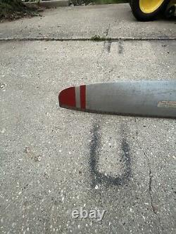 Vintage Antique Wooden Airplane Propeller W Nose cone Old Flottorp Grand Rapids