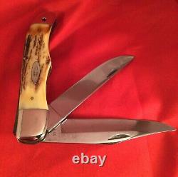 Vintage Case pocket knife 5265 SAB stag 10 dot 1970 folding hunter old antique