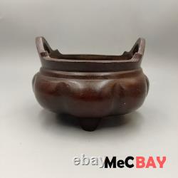 Vintage Chinese Collection Old Antique Handmade Carving Curio Decoration Censer