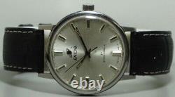 Vintage Enicar Winding Star Jewels Swiss Mens Wrist Watch Old Used k580 Antique