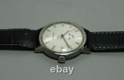 Vintage Enicar Winding Star Jewels Swiss Mens Wrist Watch Old Used k580 Antique